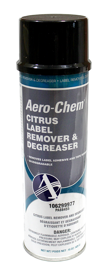 Aero-Chem&reg; Citrus Label Remover and Degreaser